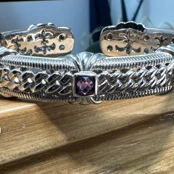 Judith Ripka 925 Silver Bracelet - Picture 11 of 15